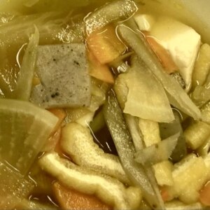 優しい味♪豆腐と野菜のけんちん汁